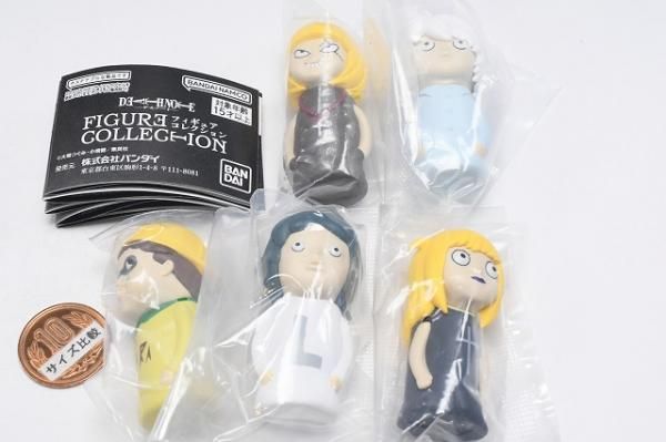 新品未開封】DEATH NOTE 13巻ニア特製 指人形 5体セット 輸送箱付