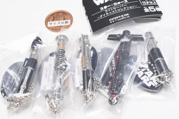 T-ARTS - スター・ウォーズ ライトセーバー ダイキャストコレクション 【全５種フルセット】 スター・ウォーズ ライトセーバー ダイキャストコレクション 全5