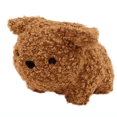 てのひらサイズのトイプードル ぬいぐるみ [1.レッド