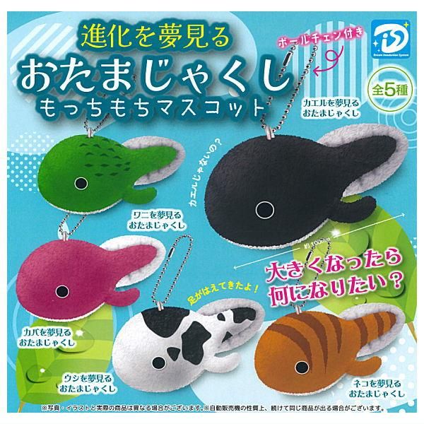 全部揃ってます!!】進化を夢見るおたまじゃくし もっちもちマスコット