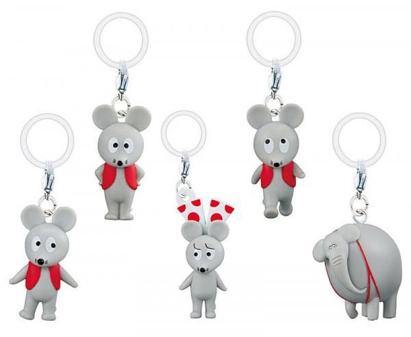 合*い様 ネズミくんとチーズのキーホルダー〇 あみぐるみ