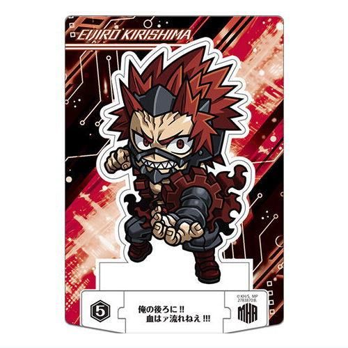 僕のヒーローアカデミア　ショコラグーテ　スタンドアート　プラカード　ヒロアカ 僕のヒーローアカデミア スタンドカード入りショコラグーテ 5月12日発売!