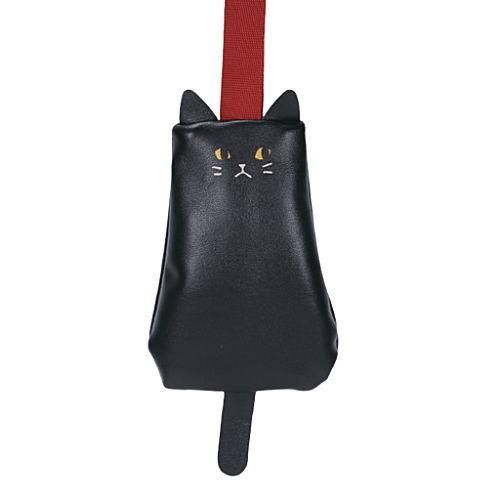 おでかけぐでねこチャンチャームグレー×黒