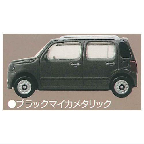 【ブラックマイカメタリック】1/64PLUS ダイハツ ミラココア 1/64PLUS ダイハツ ミラココア [1.ブラックマイカメタリック