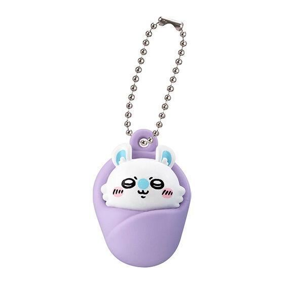 ちいかわ おくるみマスコットチャーム [4.モモンガ],バンダイ