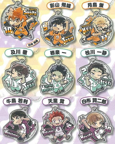 全部揃ってます!!】ぴた！でふぉめ ハイキュー!! アクリル