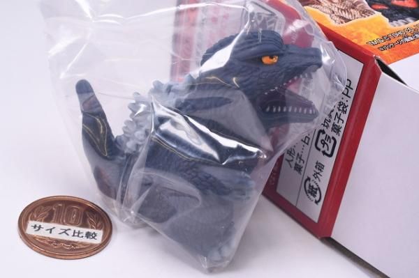 PuCN ゴジラ2004 3個 ゴジラ GODZILLA SOFVIDOLL [3.ゴジラ(2004