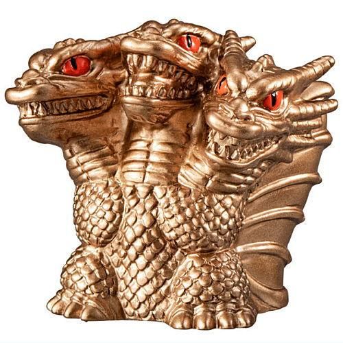 ゴジラ怪獣ソフビ キングギドラ1991リペイント完成品 - メルカリ