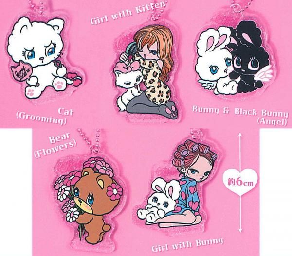 全部揃ってます!!】foxy illustrations アクリルボールチェーン