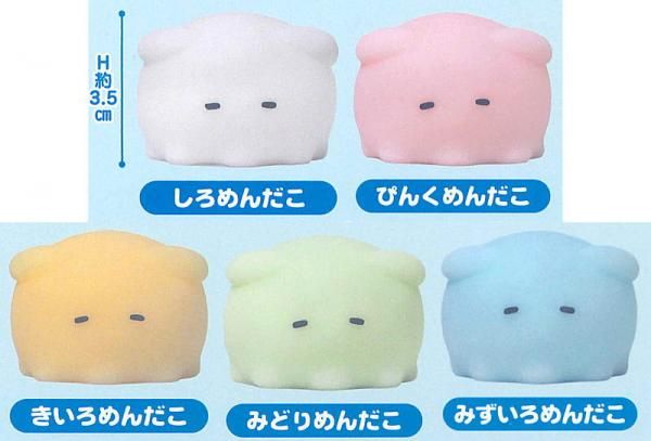 全部揃ってます!!】あいすめんだこ ぷにぷにマスコット [全5種セット