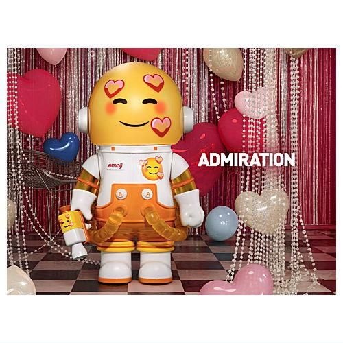POPMART MEGA SPACE MOLLY 100%×emoji シリーズ [3.ADMIRATION