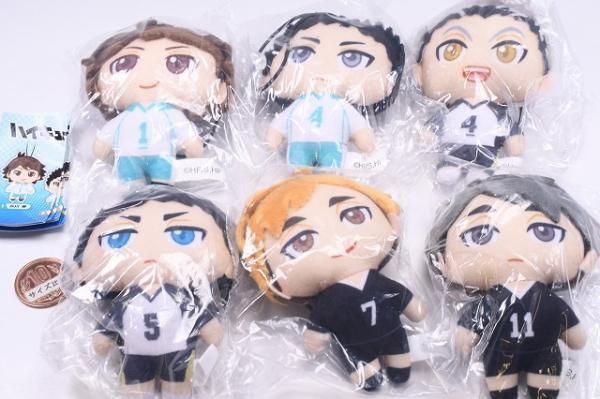 ハイキュー!! みにコレ！ぬいぐるみ マスコット フルコンプ ハイキュー!! みにコレ！ぬいぐるみマスコット2 プライズの情報