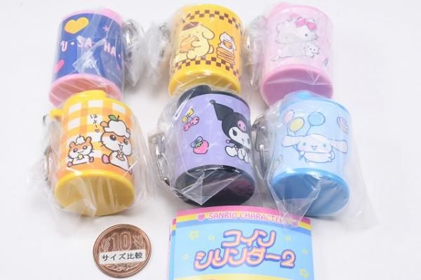 サンリオコインシリンダー1、2 コンプ Amazon | サン*リオキャラクターズ コインシリンダー2 [全6種