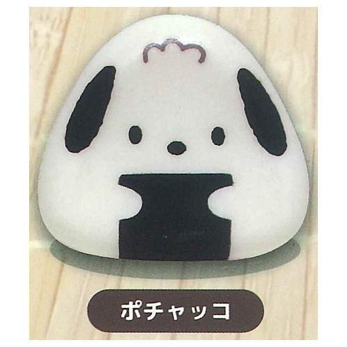 さんりおきゃらくたぁず おにぎりスクイーズ [2.ポチャッコ
