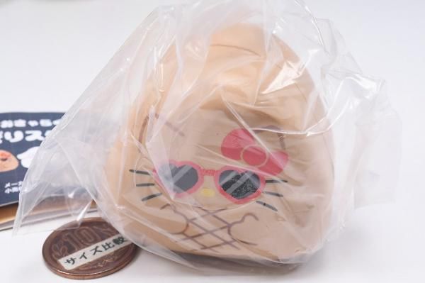 ハローキティ　サンリオ　Sanrio スクイーズ　ストラップ　おにぎり　赤飯 さんりおきゃらくたぁず おにぎりスクイーズ [1.ハローキティ