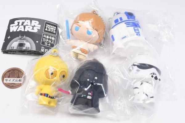 全部揃ってます!!】ラバFig. スター・ウォーズ [全5種セット