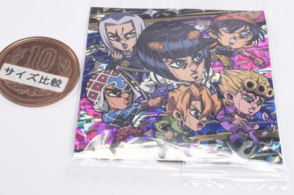 にふぉるめーしょん ジョジョの奇妙な冒険 シールウエハース 黄金の風