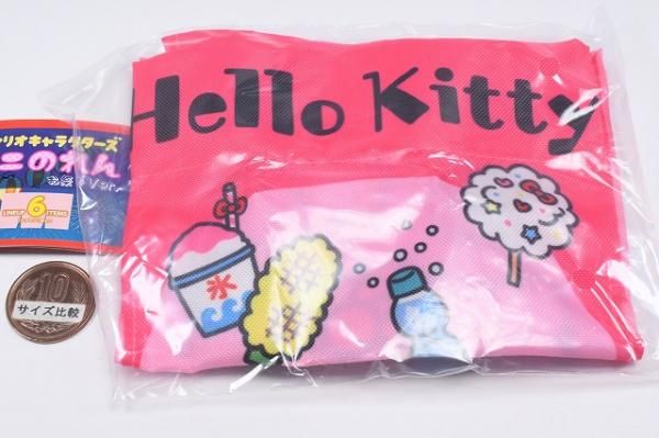 未使用】ハローキティ マーメイドのれん ハイビスカス 2000年製 sanrio