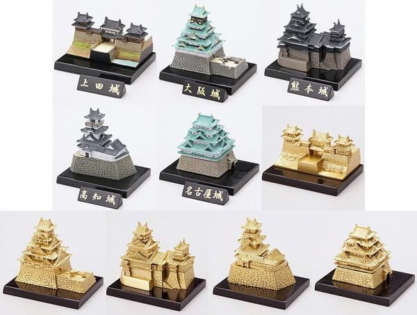 全部揃ってます!!】カプセルQ 日本の城名鑑 [全10種セット