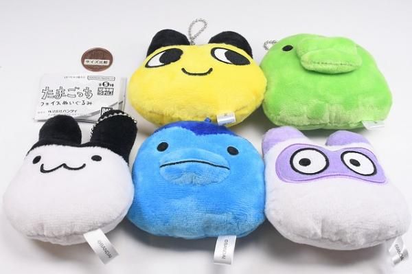 全部揃ってます!!】たまごっち フェイスぬいぐるみ [全5種セット