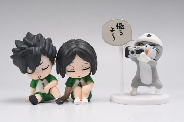 ハイキュー!! バレーボールフィギュア 6体セット ハイキュー！！ ぴょんコレフィギュア 烏野高校VS音駒高校