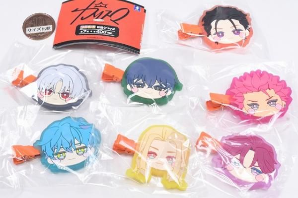 カリスマ ガチャガチャ 前髪クリップ アクリルチャーム クリア