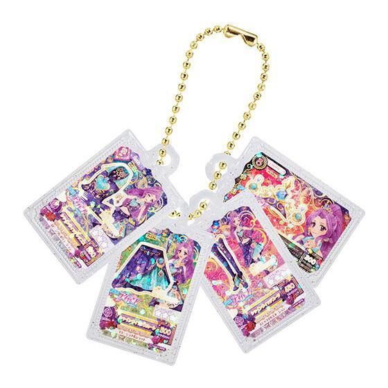 アイカツ！グッズコレクション　カードミニチュアチャーム　ガチャガチャ 新到着 アイカツ！」カードがミニチュアチャームになって