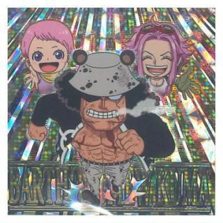 ワンピース　ONE PIECE　ウエハース　シール　log.12　世界を救う男 にふぉるめーしょん ワンピース大海賊シールウエハースLOG.12