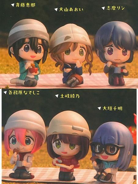 ゆるキャン　コレクションseason3 全6種類フルコンプセット　新品 ゆるキャン SEASON3 コレクションフィギュアRICH キャンプ