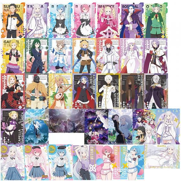 Re:ゼロから始める異世界生活ウエハース vol.5 全35種 フルコンプ ② 10個バラ売り〕バンダイ Re:ゼロから始める異世界生活