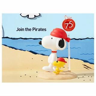 POPMART Peanuts 75th Anniversary ���̡��ԡ� ���ߥå� �饤�� ���꡼�� [1.Join the Pirates]�� �ͥ��ݥ��Բ� ��