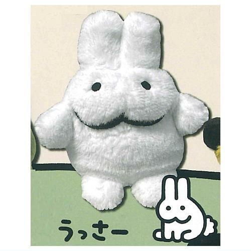 うっさー　ぬいぐるみ＆マスコット　やさしいおおかみウルフくん やさしいおおかみウルフくん ぬいぐるみキーホルダー [3.うっさー