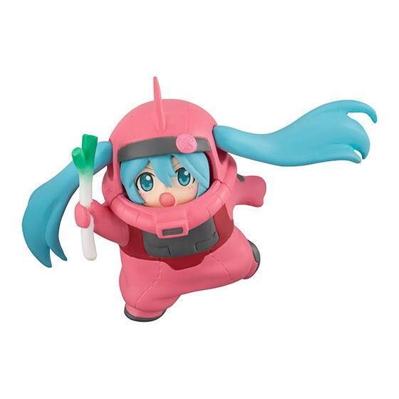 初音ミク ガンダム フィギュア ザクぐるみ GUNDAM　12個セット ガンダム45周年×初音ミク フィギュア ザクぐるみ [初音ミクVer