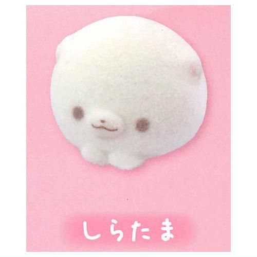 ポメラニアンもち ピンク しらたま ポメラニアンもち おめかしリボン