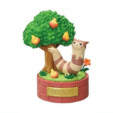 オオタチの木彫り風フィギュア ポケモンコンシェルジュ 10点