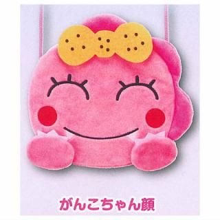 新・ざわざわ森のがんこちゃん ぬいぐるみポシェット [1.がんこ