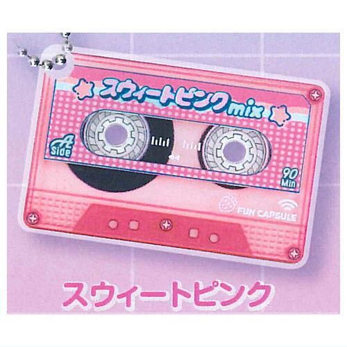 THE SWEETEST VIBE カセットテープ エモい!!カセットテープキーチェーンvol.2 [4.スウィートピンク
