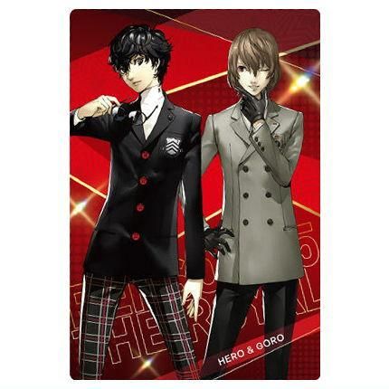 ペルソナシリーズ ウエハース2 P3R＆P4G＆P5R [15.主人公＆吾郎