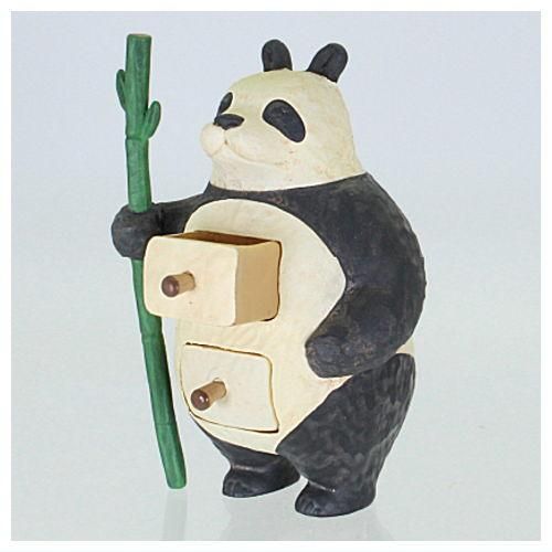 KIYATA 木工アート ミニチュアコレクション [3.パンダアクセサリー