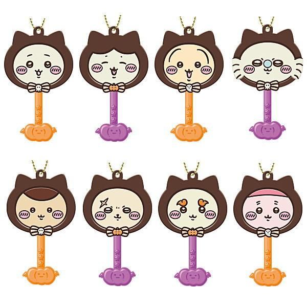 新品！ちいかわ黒猫のぬいぐるみ3種ロリポップチャームみんな黒猫8種まとめ売り ちかわ 黒猫のマスコット（ ちかわ） ハロウィン ロリポップ