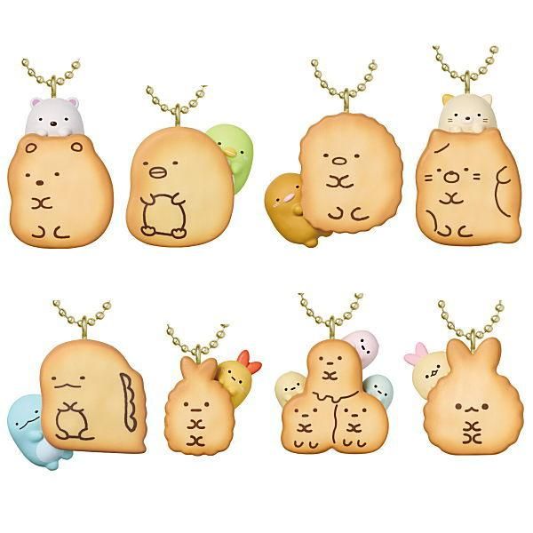 全部揃ってます!!】すみっコぐらし ビスケットつきチャーム [全8種