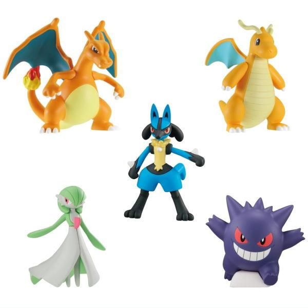 【こだわりモンスターズ】☆激レア☆ フィギュア全5種フルコンプセット 全部揃ってます!!】モンコレボックス 翠翼のブレイズ [全5種セット