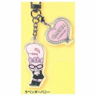 EstherBunny アクリルキーチェーン [5.ラベンダーバニー(FACE