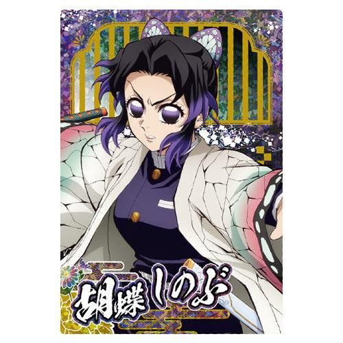 鬼滅の刃　ウエハースカード　時透無一郎　胡蝶しのぶ　SR ２枚セット 鬼滅の刃ウエハース2 019 煉獄杏寿郎＆時透無一郎＆胡蝶しのぶ