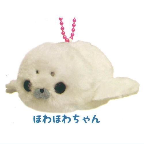 【のえる】ほわほわアザラシちゃん　ごろん　ぬいぐるみマスコット　3種セット ほわほわアザラシちゃんごろんLMC ぬいぐるみ マスコット 全4種