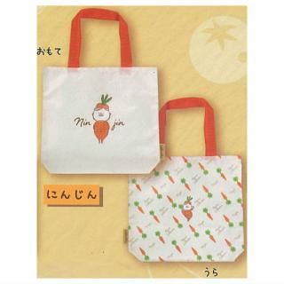 まるっとおじさん トートバッグ [5.とまと],ホットライン ガチャガチャ