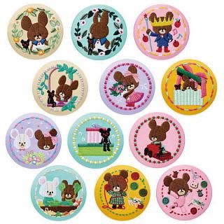サンリオキャラクターズ マスコット＆グミ [10.ウサハナ]※お菓子
