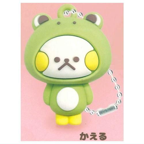 ウサギタケ フィギュアボールチェーン [1.かえる],レインボー