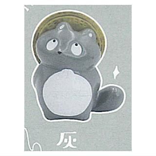 ぼんやり子だぬき ソフビフィギュア3 [3.灰],トイズキャビン