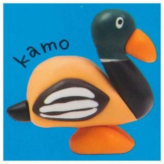 DAISUKE KONDO art collection mascot figure2 [3.kamo]�ڥͥ��ݥ������б��ۡ�C��